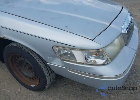 1999 Mercury Grand Marquis Gs from USA, damaged, VIN 2MEFM74W1XX617925